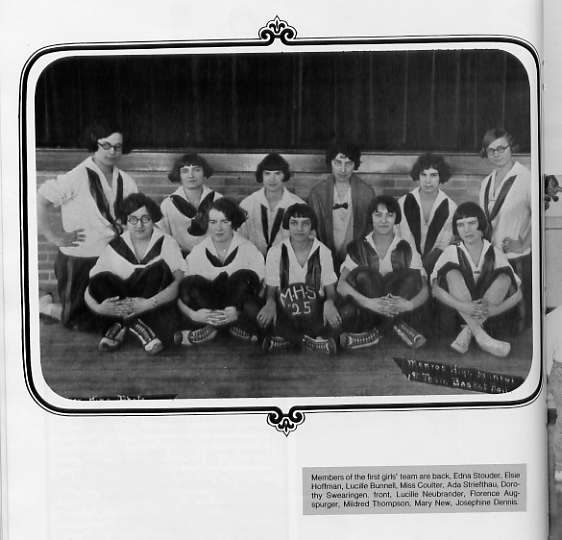 LMHS Backetball 1925